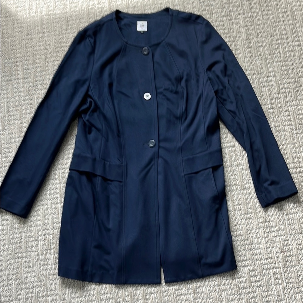 Elegant Navy Women's Coat